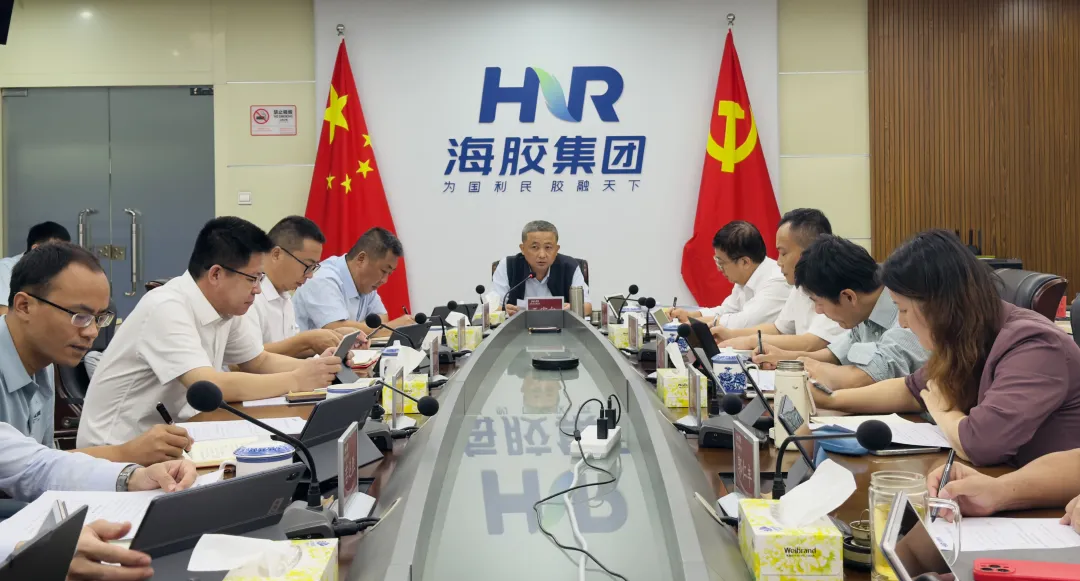 海南橡膠召開黨委會(擴大)會議 研究部署經營管理、未規范管理土地整治等工作